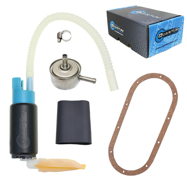 Quantum Fuel Systems OEM Replacement In-Tank EFI Fuel Pump w/ Tank Seal, Fuel Filter, Strainer for the Harley Davidson Road King Classic '00-01, Road King '99-01 & etc. Quantum Fuel Systems OEM Replacement In-Tank EFI Fuel Pump w/ Tank Seal, Fuel Filter, Strainer for the Harley Davidson Road King Classic '00-01, Road King '99-01 & etc.